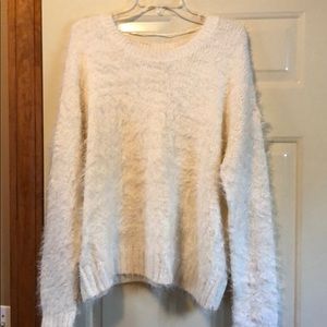 Sweater winter white